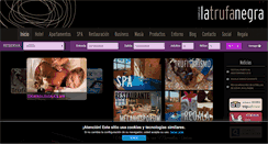 Desktop Screenshot of latrufanegra.com